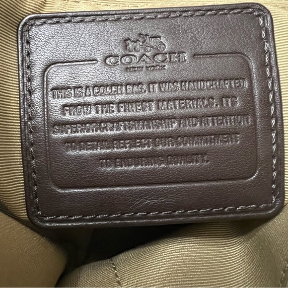 COACH  F36378 Shoulder Bag Signature Canvas - Picture 8 of 10